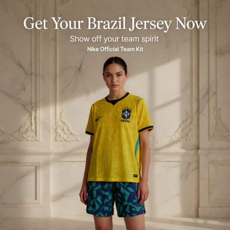 Brazil 2026 World Cup  Jersey